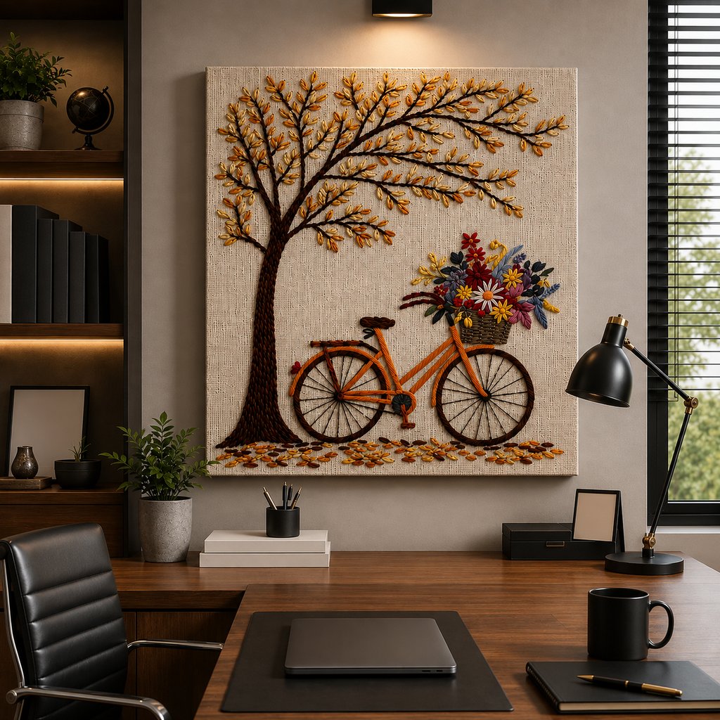 Autumn Bicycle Bloom 2
