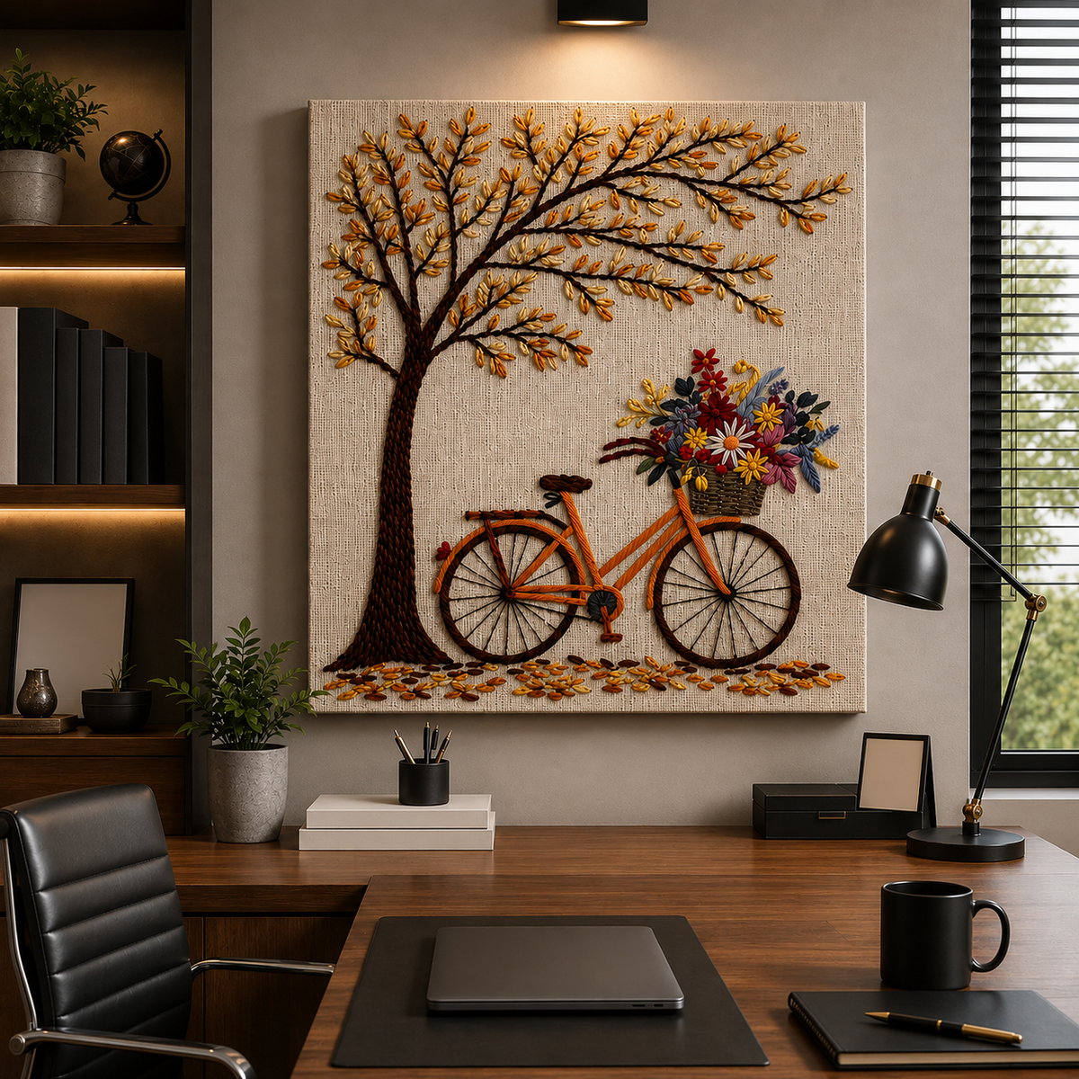 Autumn Bicycle Bloom 2