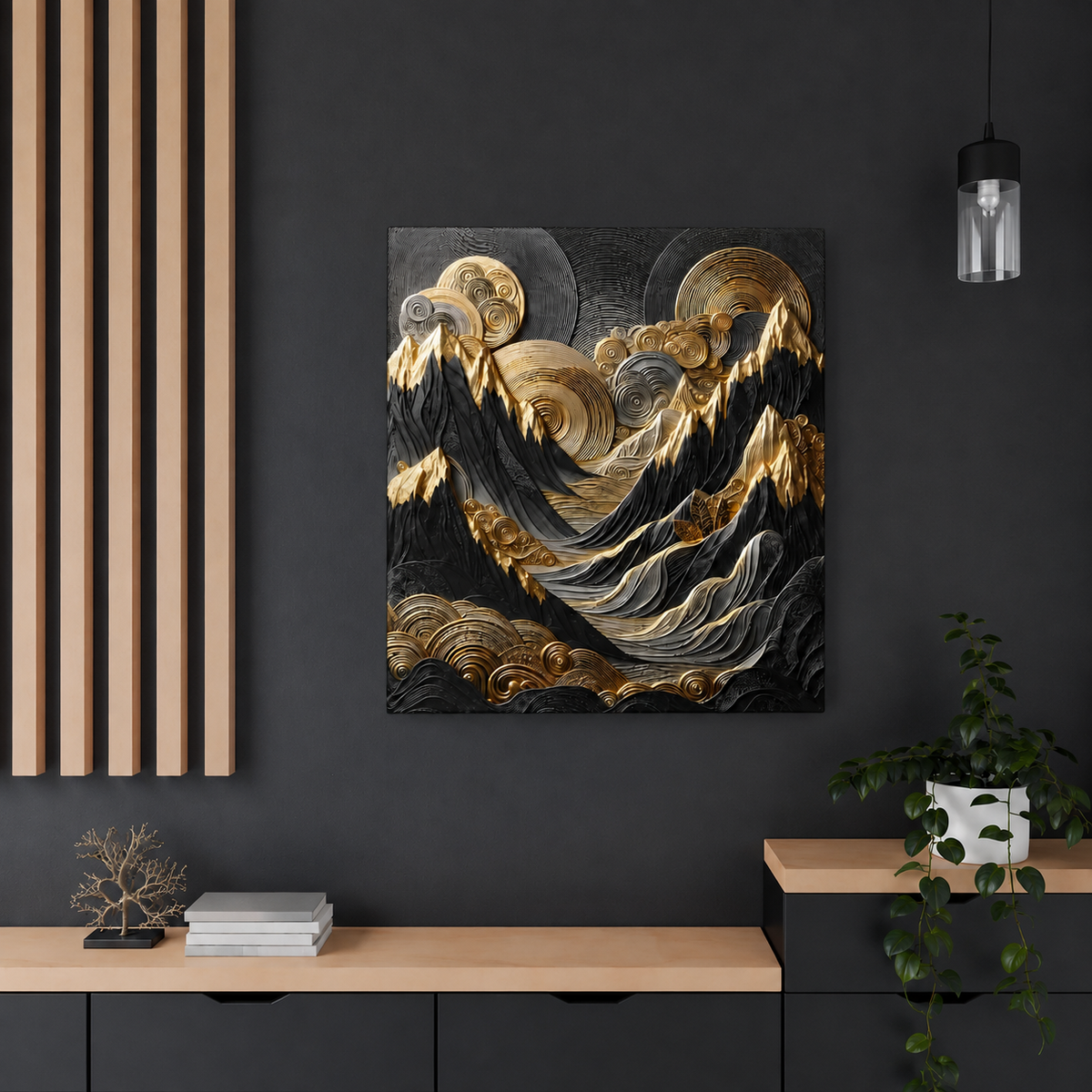 Celestial Golden Peaks 1