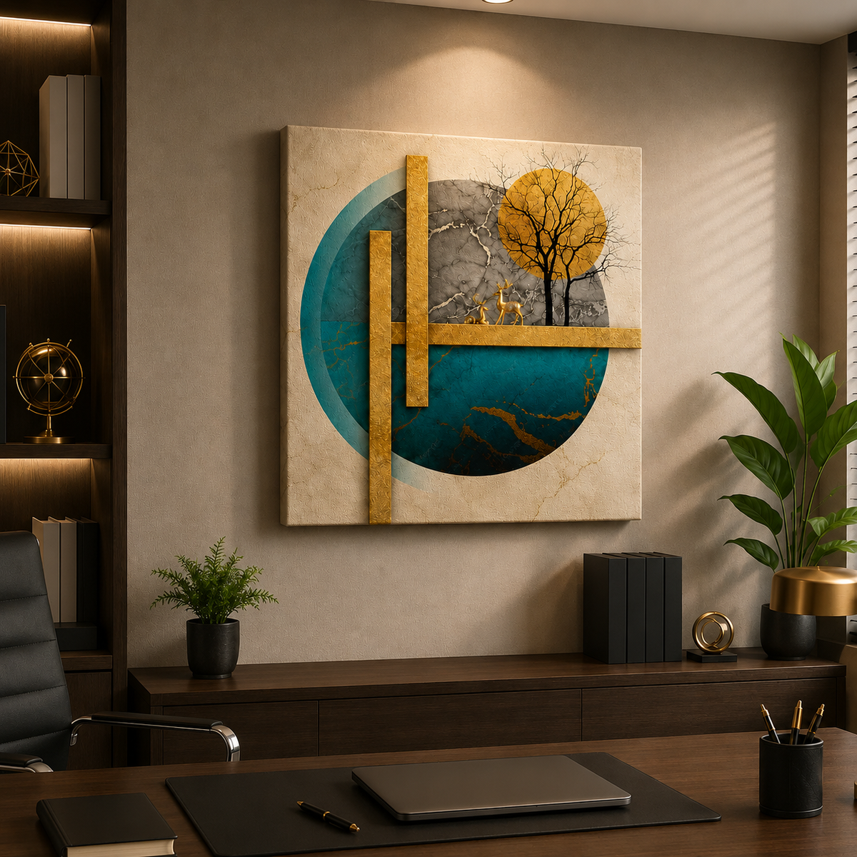Golden Woodland Serenity 3