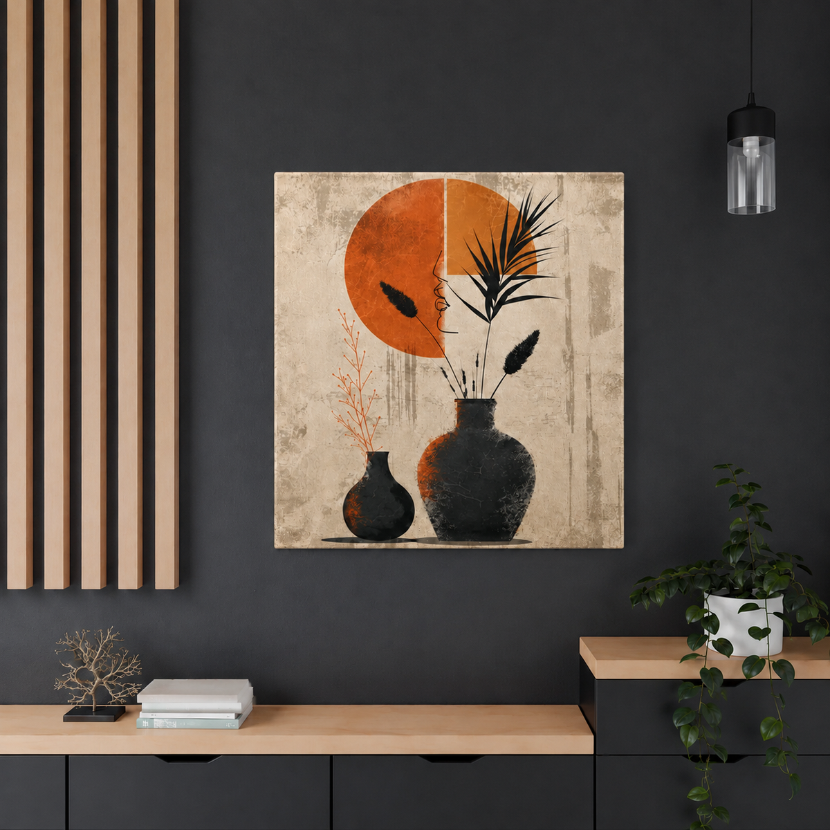 Sunlit Botanical Forms 1