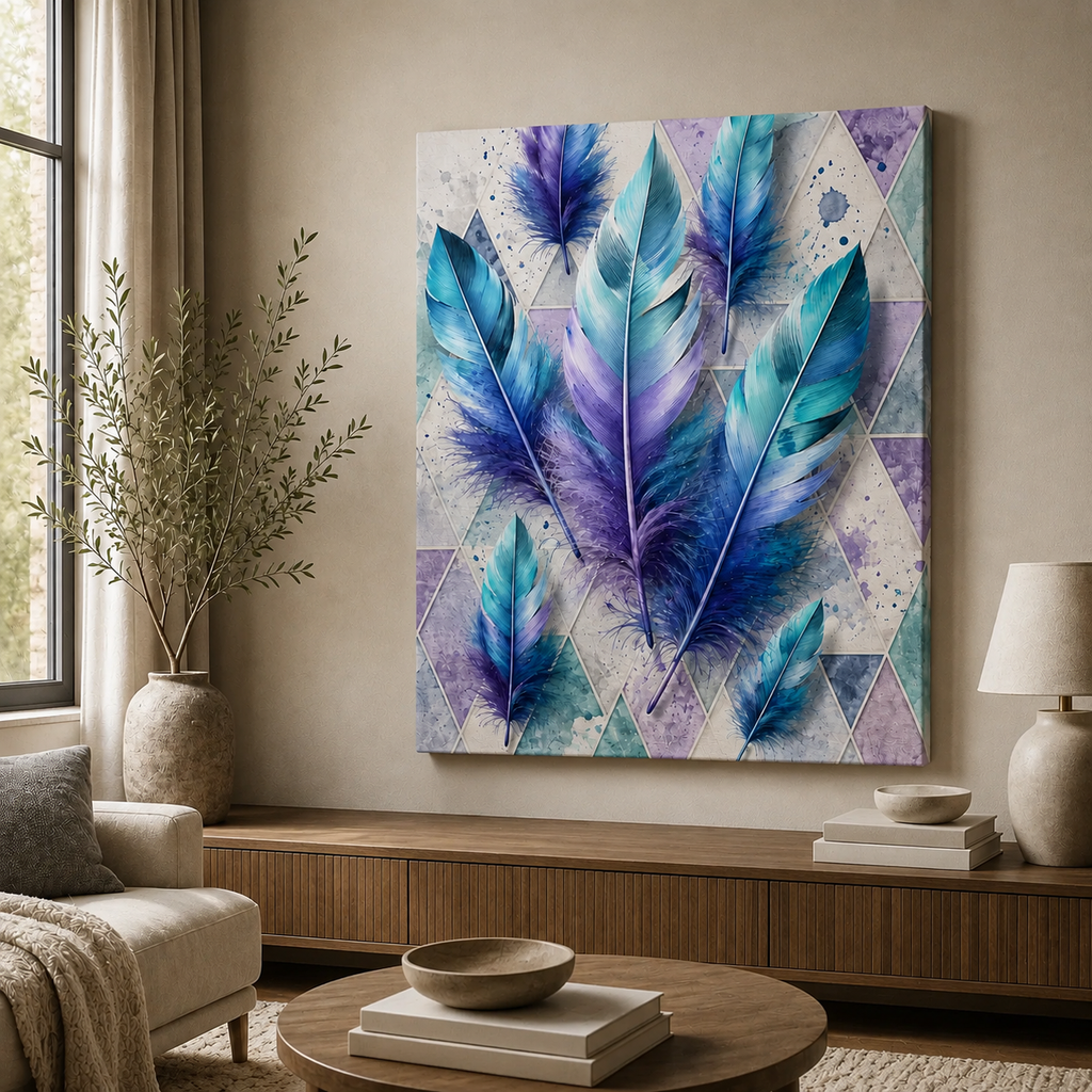 Tranquil Sky Feathers 2