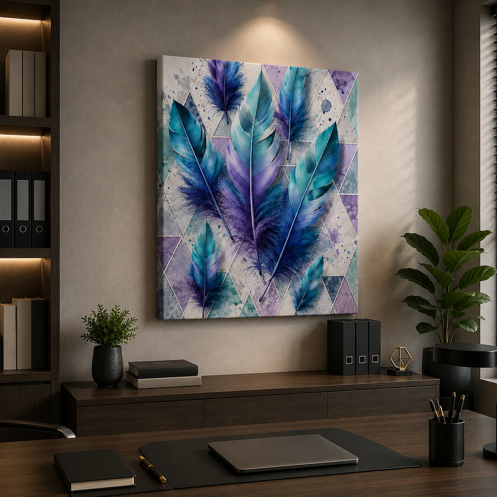 Tranquil Sky Feathers 3